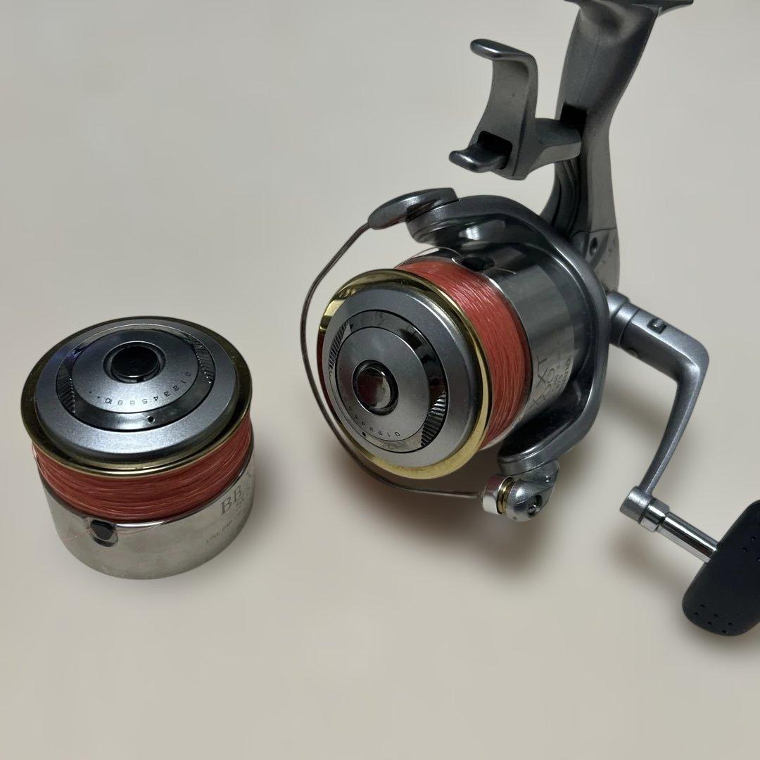 BBX XT5000レバーブレーキリール　替えスプール付き