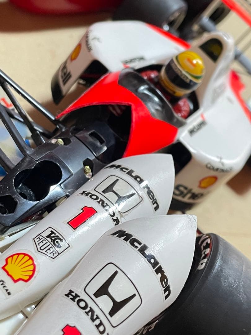 タミヤ　タムテック　ボディ＆シャーシ　F1 マクラーレン　フェラーリセット