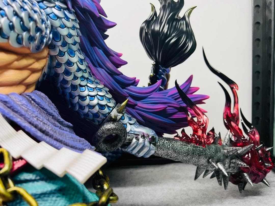 ワンピース 百獣のカイドウ 人獣型 フィギュア ガレージキット 塗装済み完成品