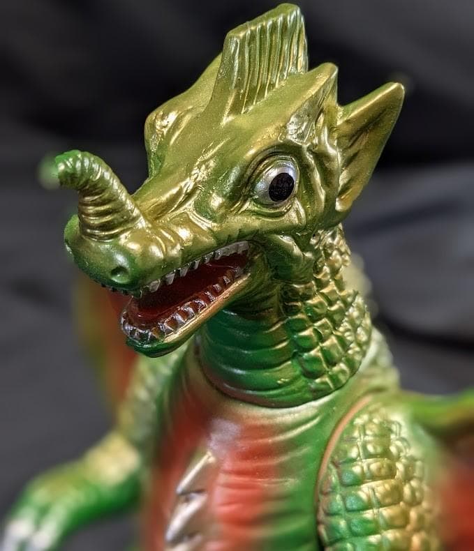 カメレキング「ウルトラマンＡ」登場超獣（ブルマァク復刻）ソフビフィギュア