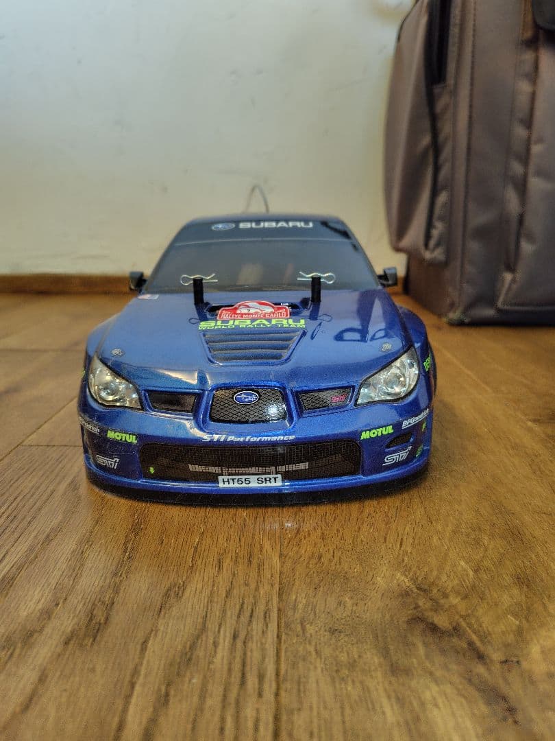 タミヤRC スバル インプレッサ プロポ＋バッテリ＋マルチチャージャー＋キャリー