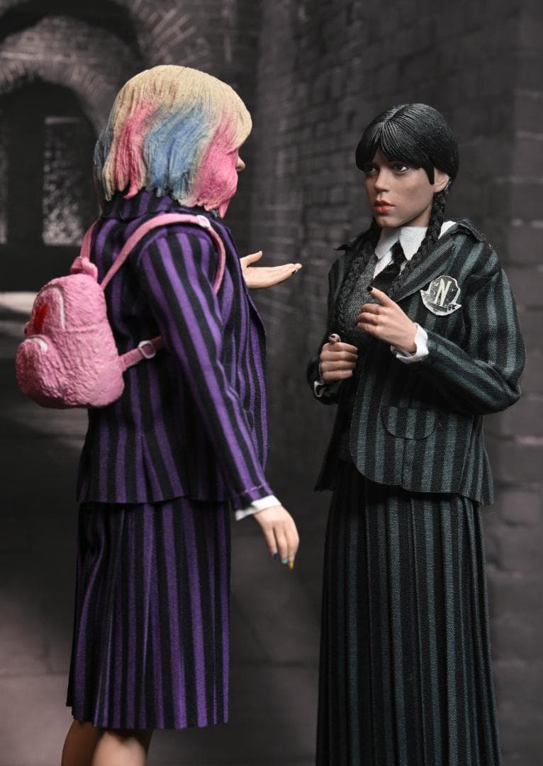 【NECA】新品 正規品 アダムスファミリー ウェンズデー ネヴァーモア学園