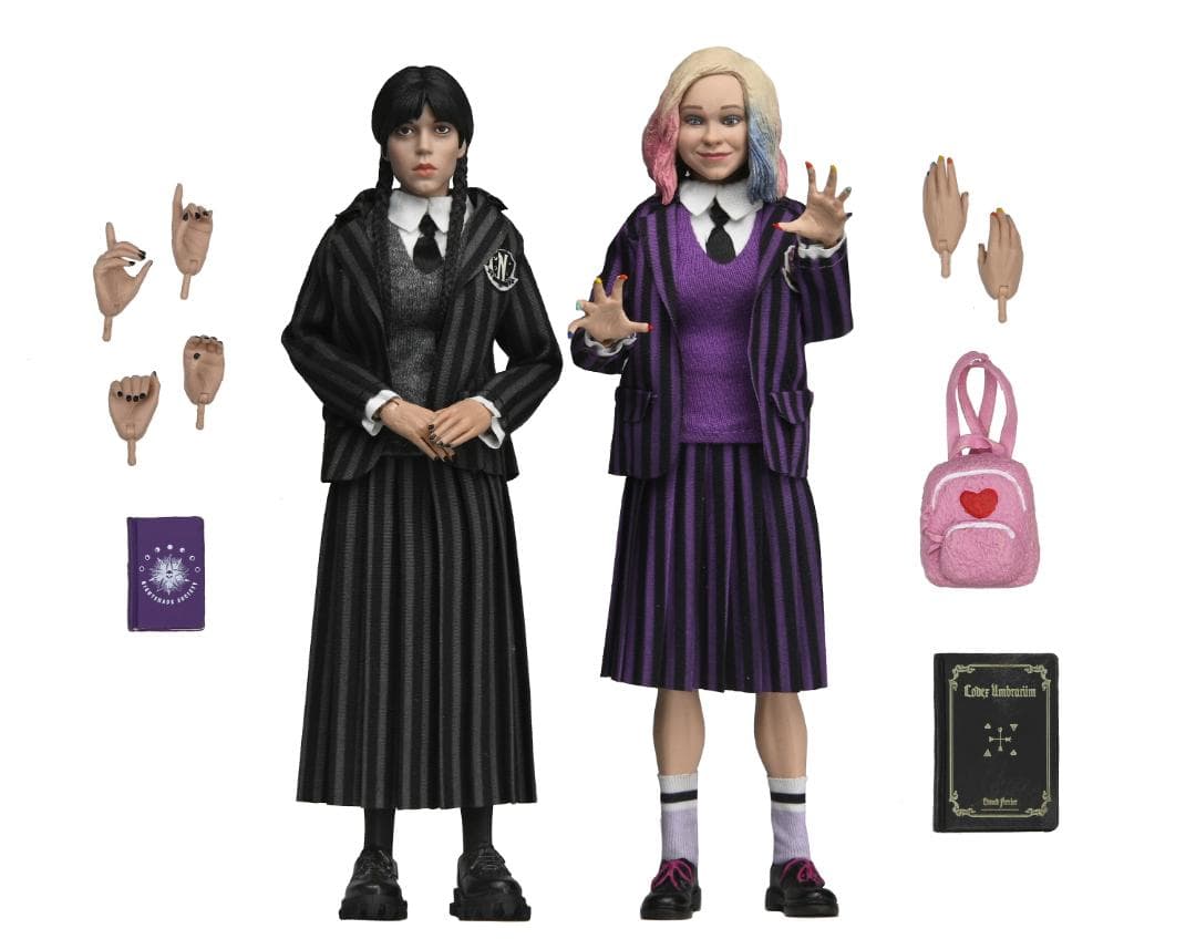 【NECA】新品 正規品 アダムスファミリー ウェンズデー ネヴァーモア学園