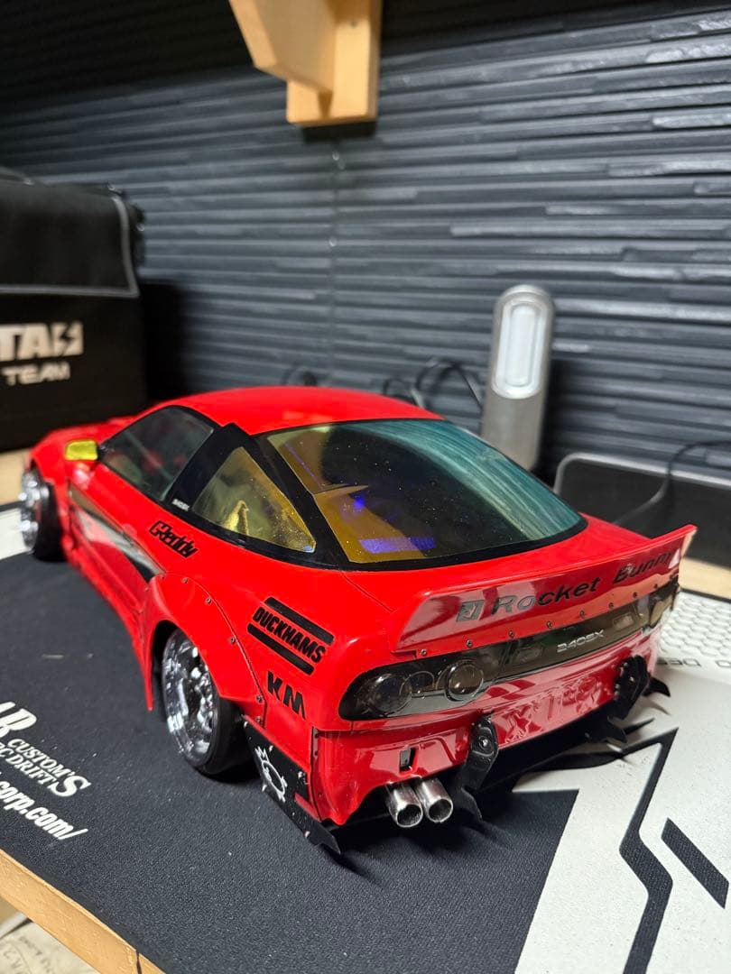 180SXボディ　ABCホビー　アディクション　ロケバニ