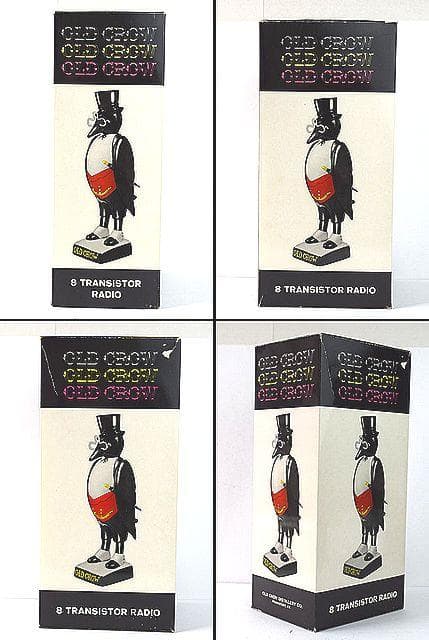 箱付き！ 60’s OLD CROW オールドクロウ ビンテージ TOY ラジオ