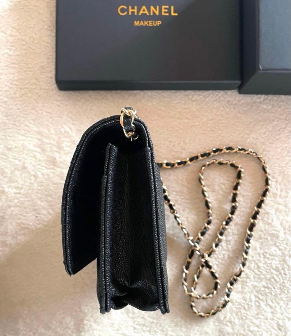 在庫ラスト✨CHANEL チェーンウォレット　キルティングショルダー　ノベルティ