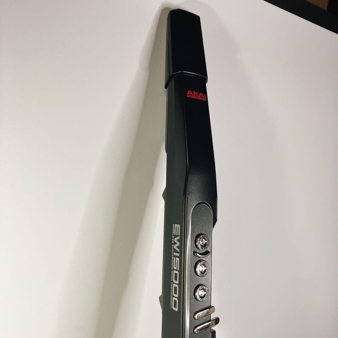 AKAI EWI5000 エアロフォン 電子管楽器 ワイヤレス対応 ストラップ付