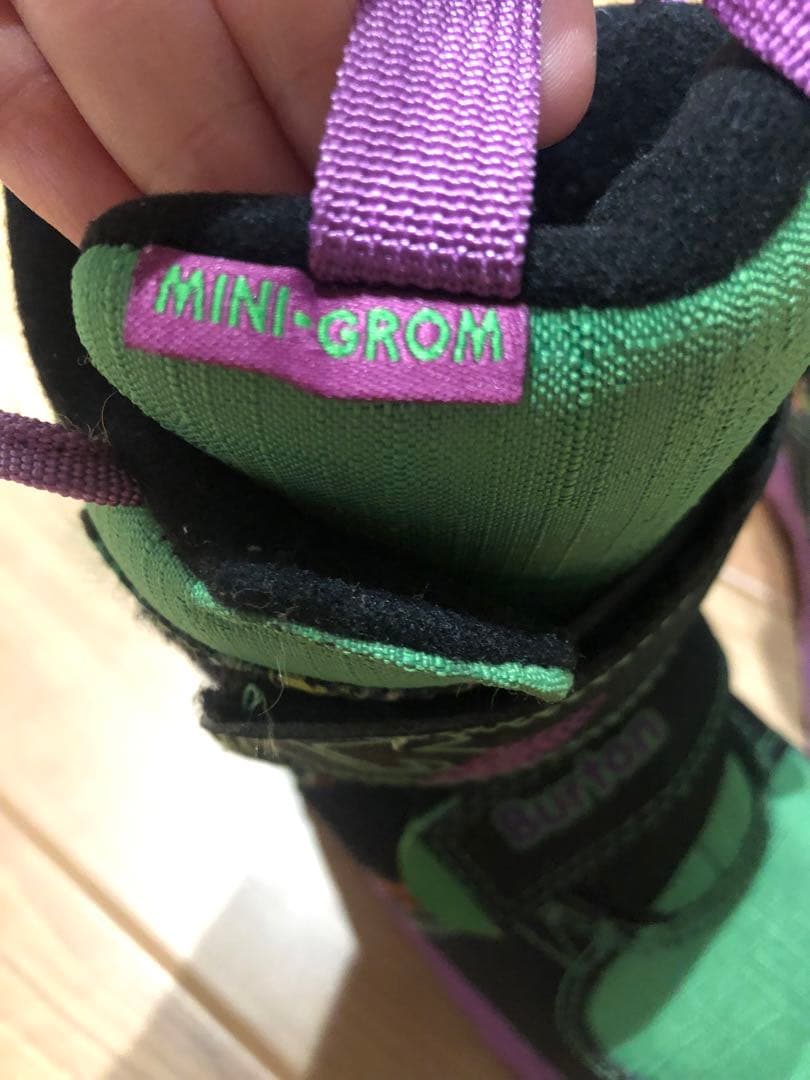 【16.5cm】 BURTON MINIGROM MARVELコラボ ブーツ