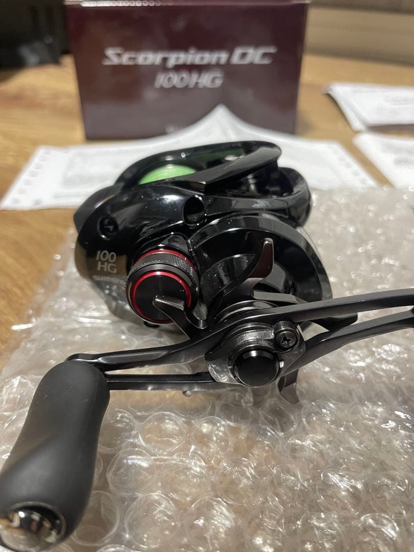 シマノ 17 スコーピオンDC100HG 右巻き 予備スプール付き