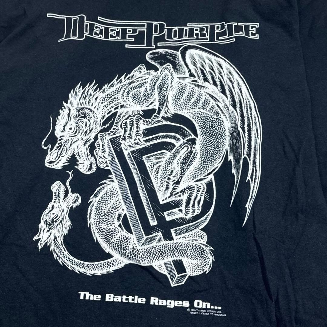 希少 90s 当時物 DEEP PURPLE ヴィンテージ バンドロングTシャツ