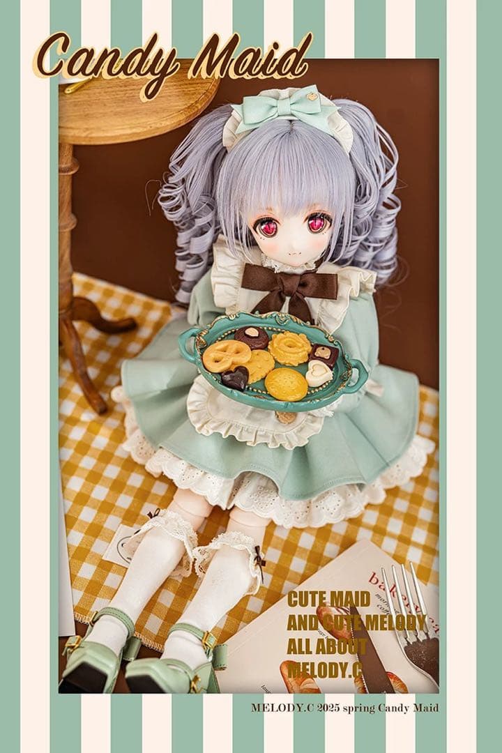 MELODY.C様製 Candy Maid メイド服　MDD サイズ ミント