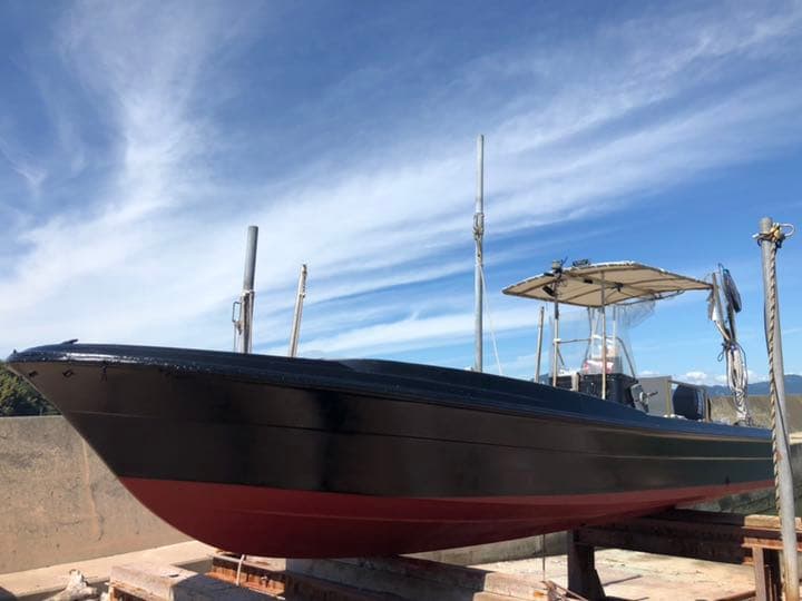 フィッシャーマン７０馬力 船外機 舟