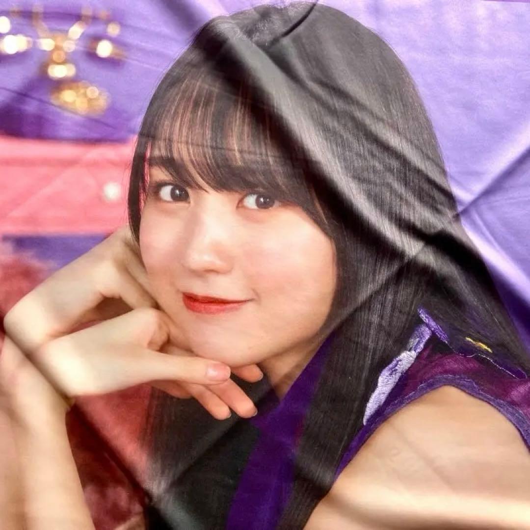 【最終値下げ】乃木坂46 賀喜遥香 乃木フェス ラウンドタオル ビッグサイズ