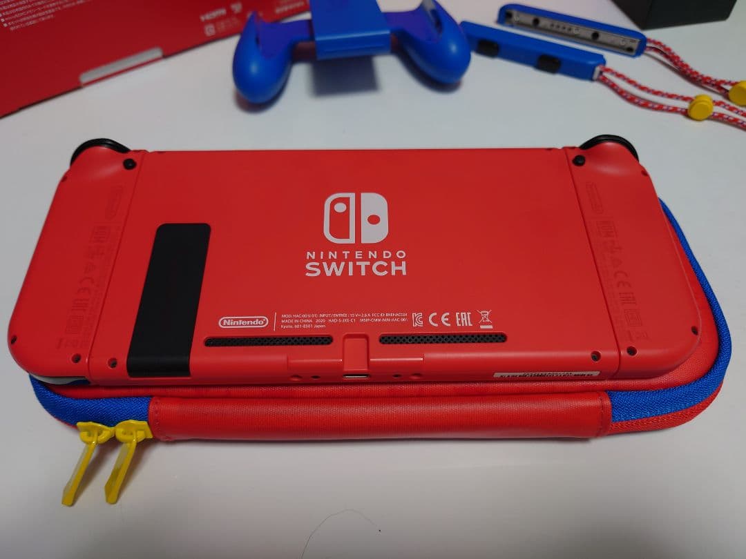 ニンテンドーSwitch マリオレッド×ブルーセット おまけつき 即発送！