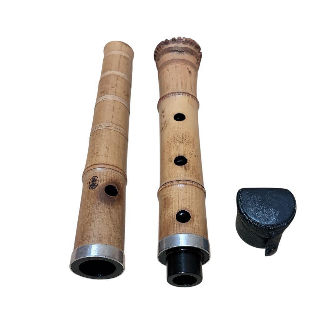 ○セール○ 尺八　玉水銘　1尺8寸管(約55cm)