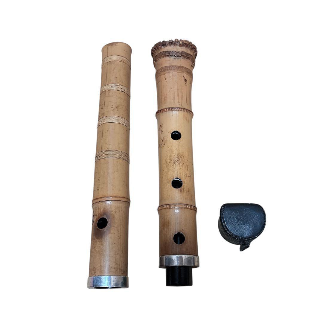 ○セール○ 尺八　玉水銘　1尺8寸管(約55cm)