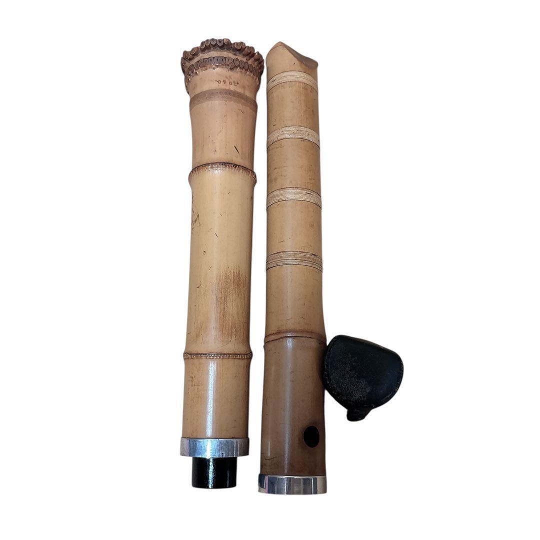 ○セール○ 尺八　玉水銘　1尺8寸管(約55cm)