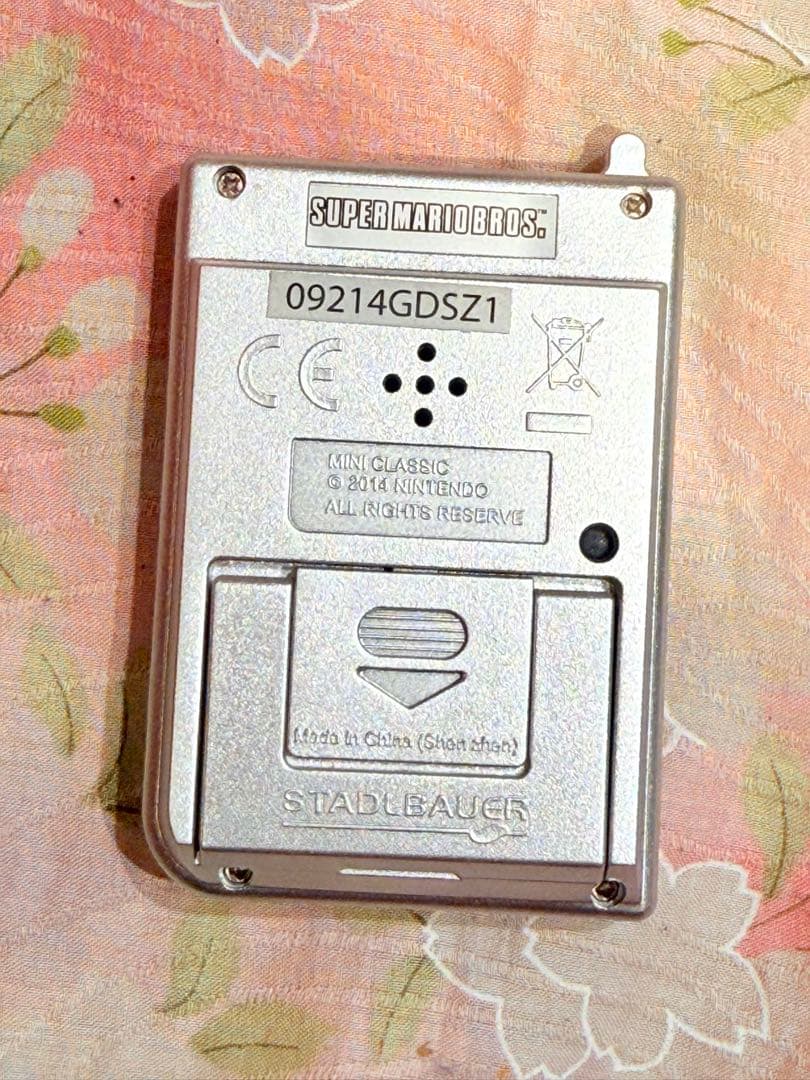 【動作確認済】ゲームウォッチ　ミニクラシック　スーパーマリオブラザーズ