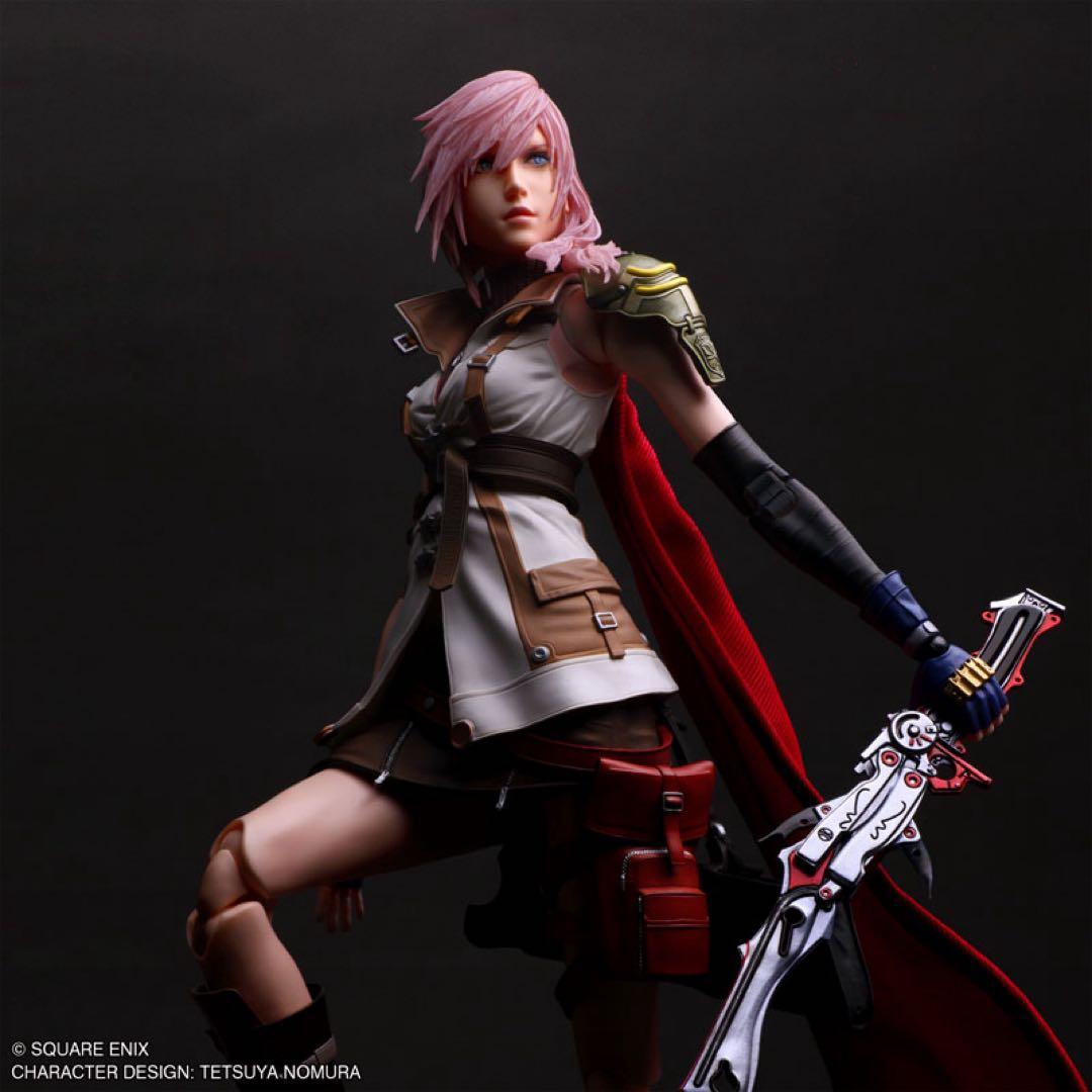 ファイナルファンタジー13 PLAY ARTS真 ライトニング　新品未開封品