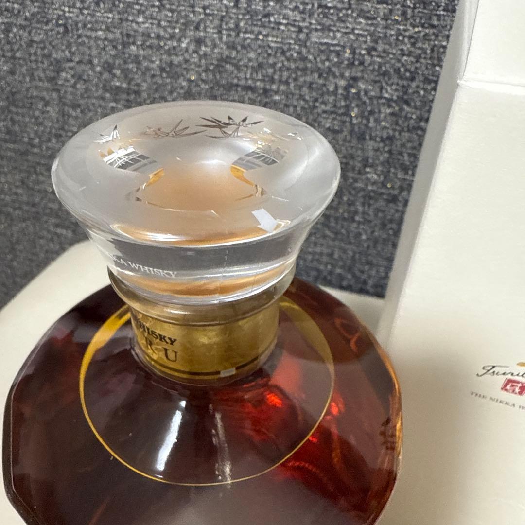 ニッカウイスキー 鶴 700ml シングルモルト余市50mlをサービス