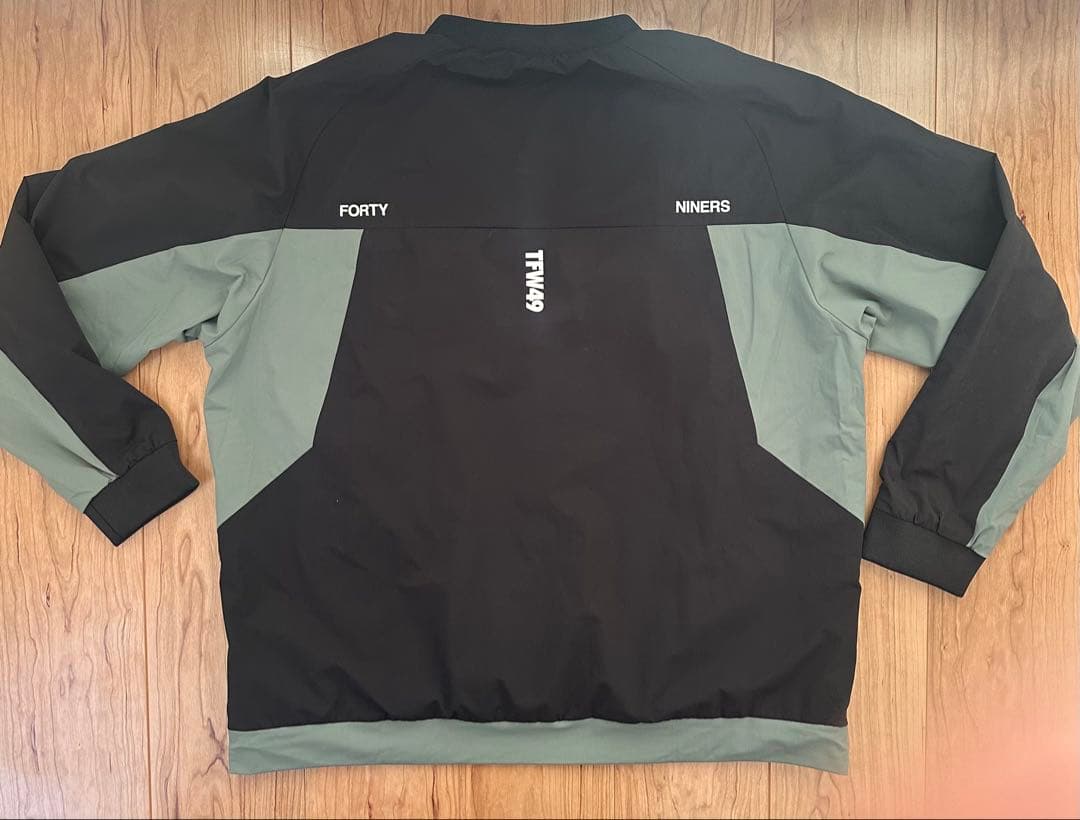 メンズウェア TFW49 SIDE PANEL SHELL PULLOVER XL BLACK