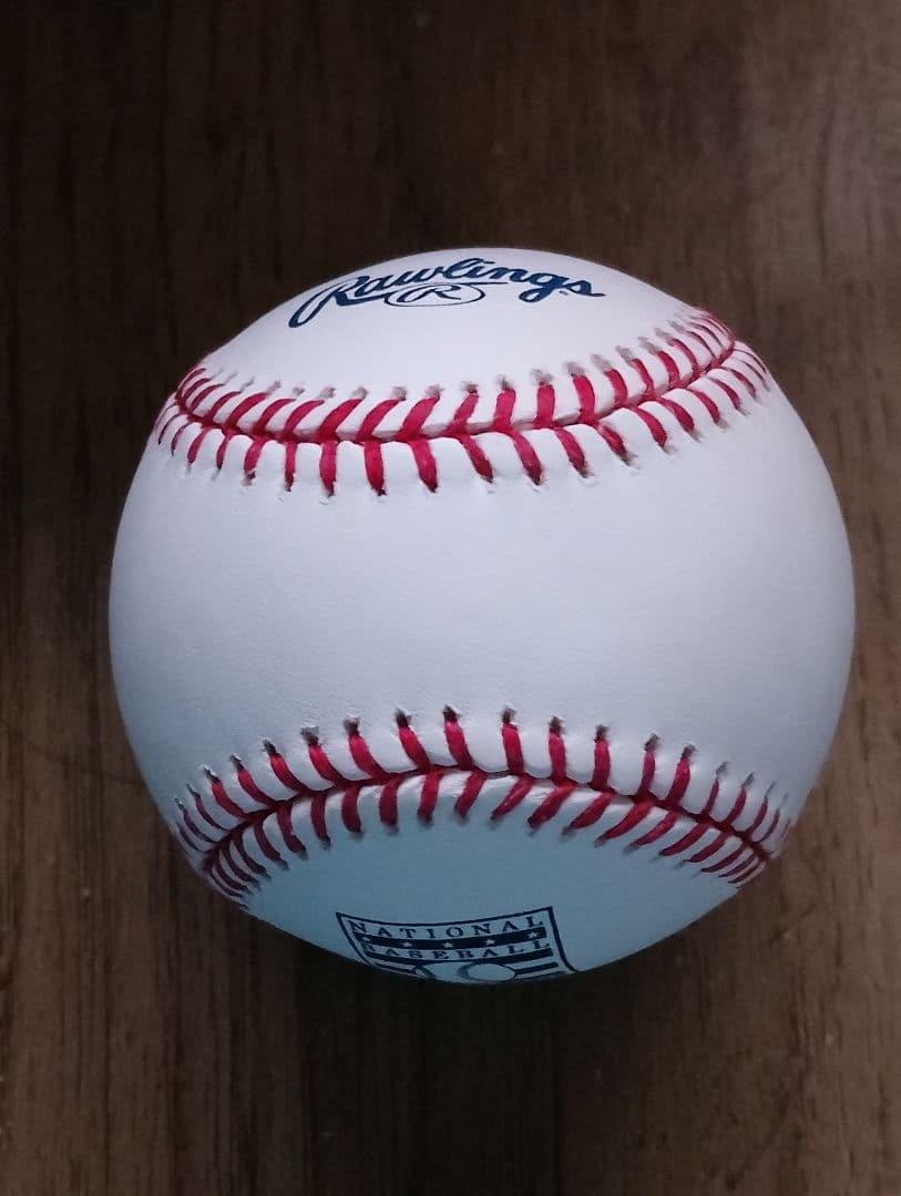 イチロー 直筆サインボール　Hall of Fame MLB 野球殿堂入り刻印入