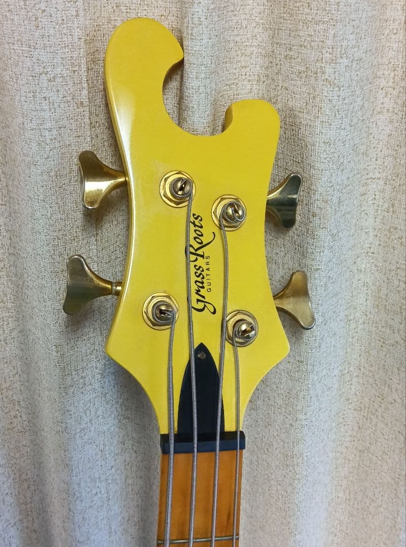 4*k様 Grass Roots イエロー エレキベース ジャンク ジャンク品