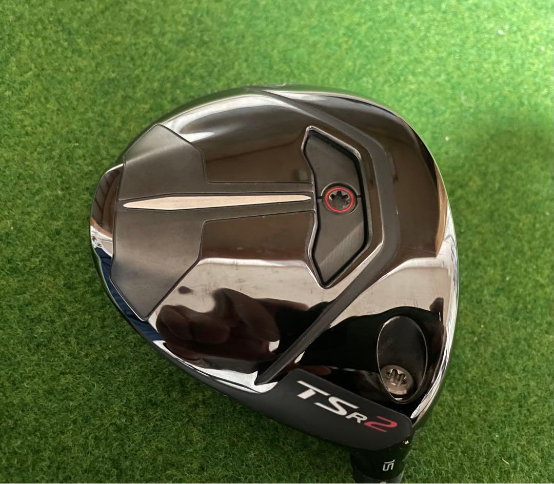 タイトリスト　tsr2 3w スプーン　15° フェアウェイウッド　美品