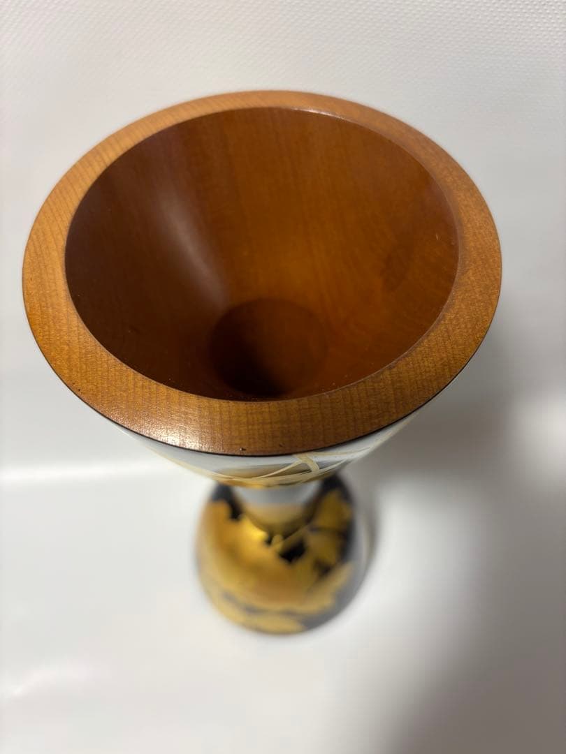 小鼓　胴　蒔絵　能楽　和楽器
