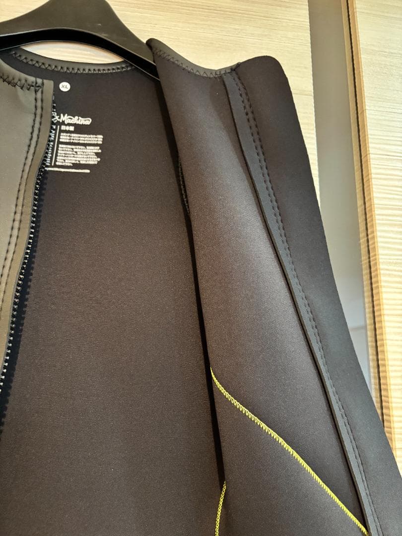 deus デウス ウエットスーツ ベスト タッパー フロントジップ XLサイズ