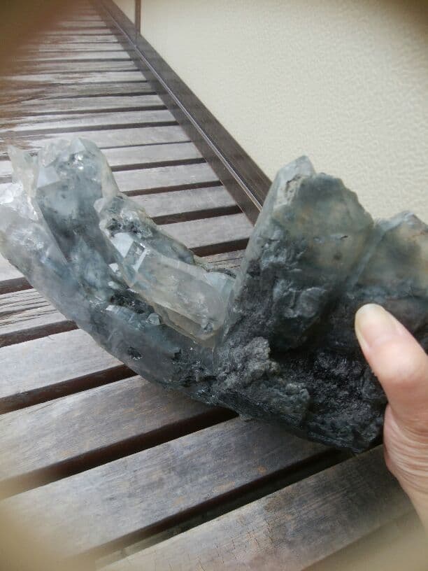 青水晶約2419g