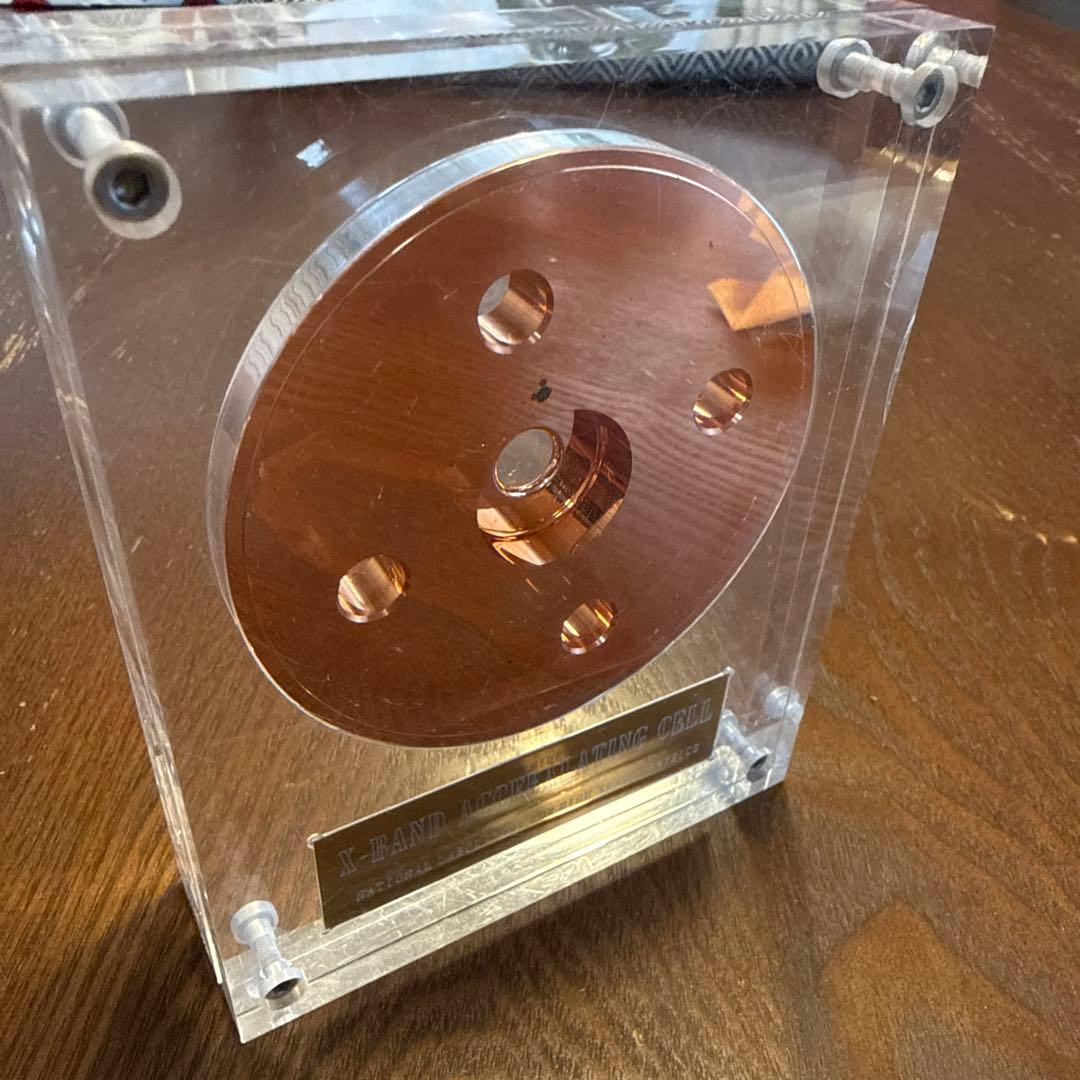 【超希少・非売品】高エネルギー加速器研究機構（KEK） X-band 加速管セル