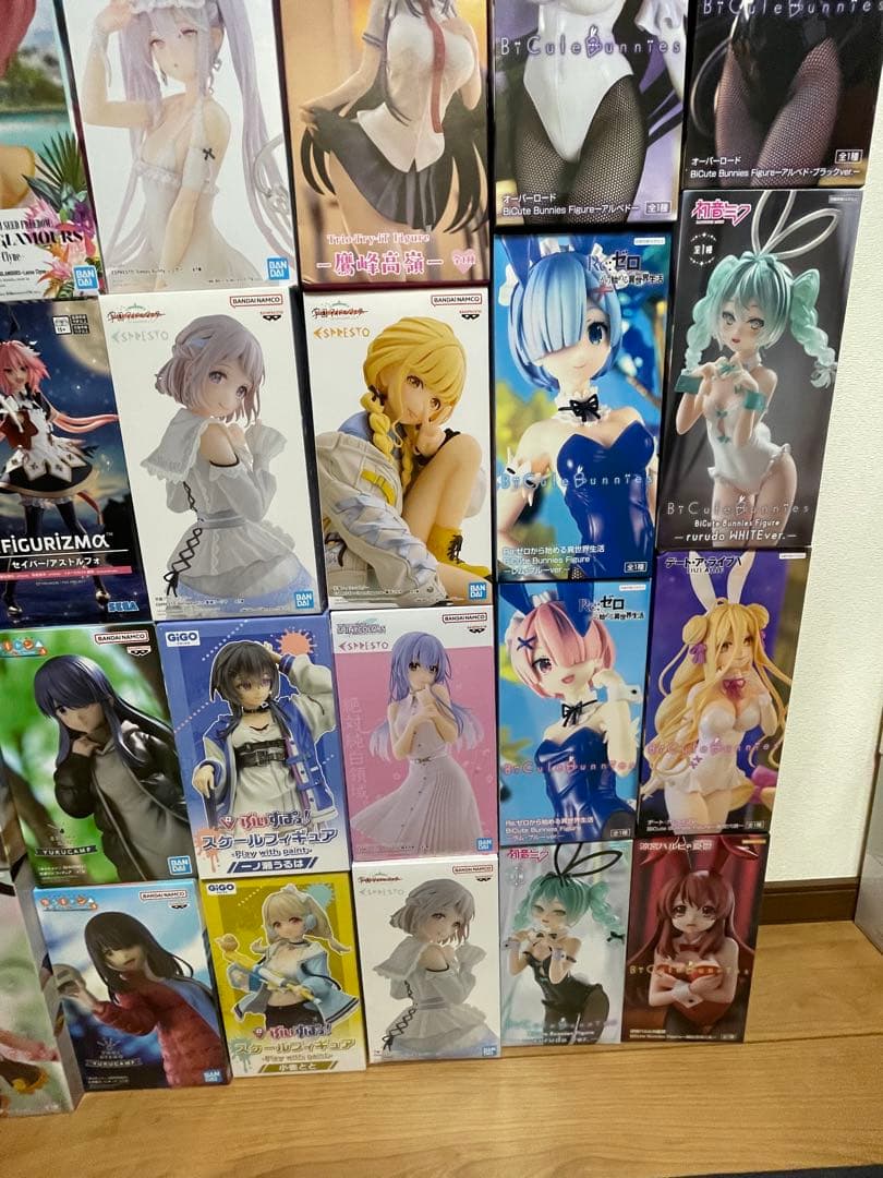 美少女　プライズ　フィギュア　まとめ　バニー　33点　初音ミク　アイドルマスター