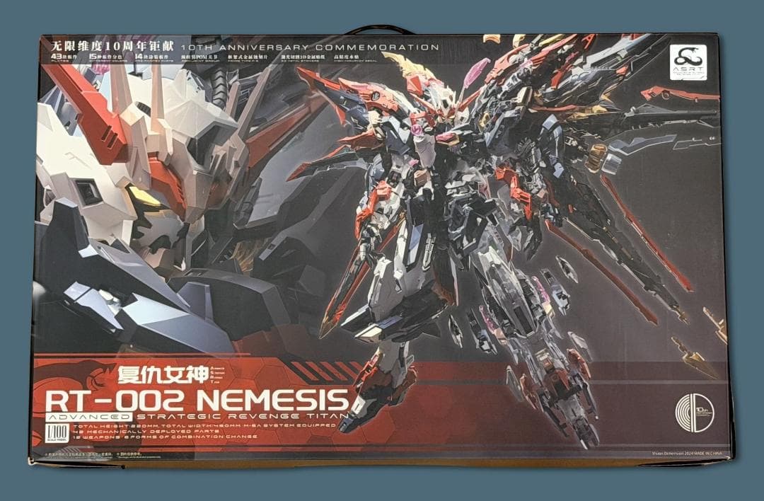 【海外限定・正規品】ネメシス 復讐女神 1/100 未組立 大型プラモデル