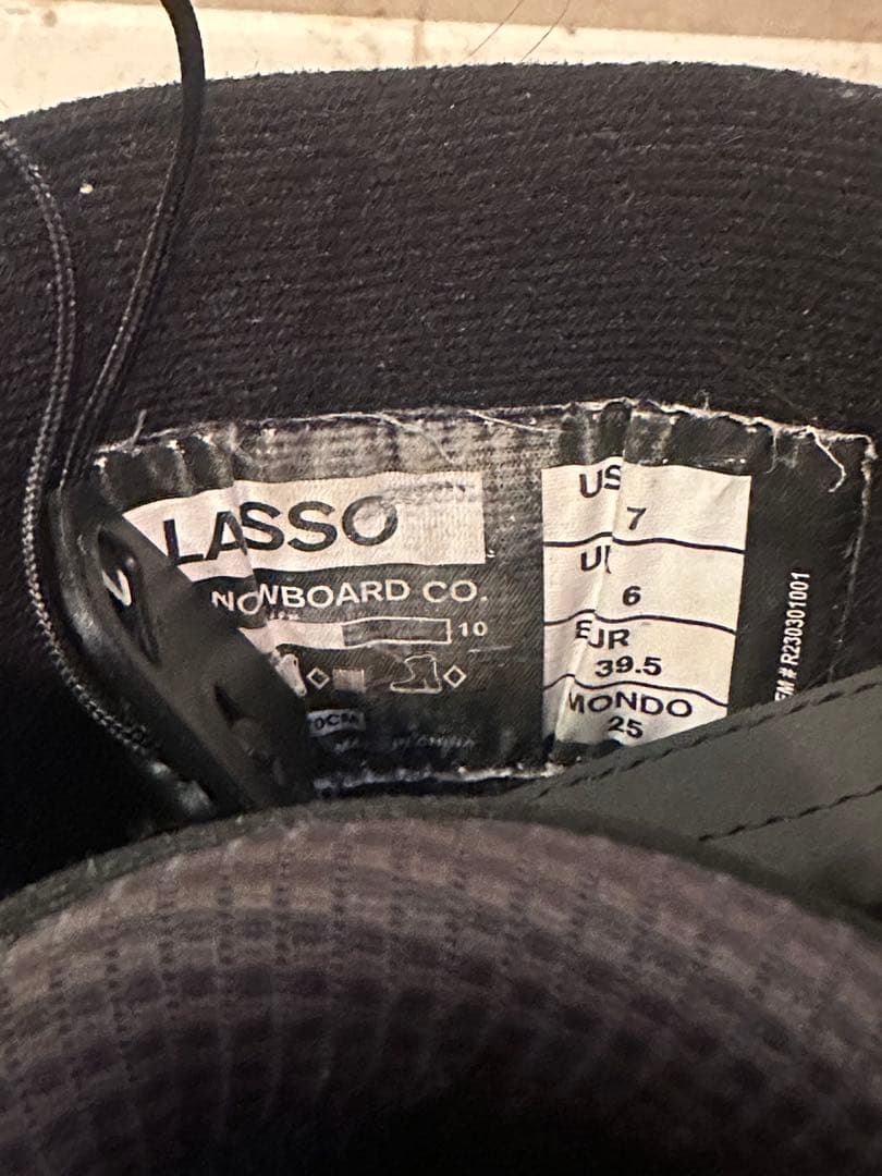 RIDE ライド LASSO スノーボードブーツ 25cm