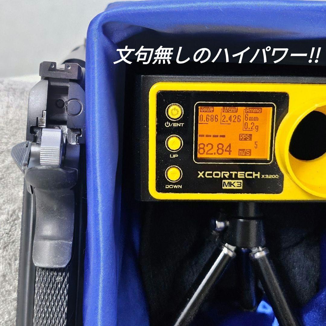 新日本模型 WA提供マグナ 純正ガスブロ FBI CUSTOM ブラック