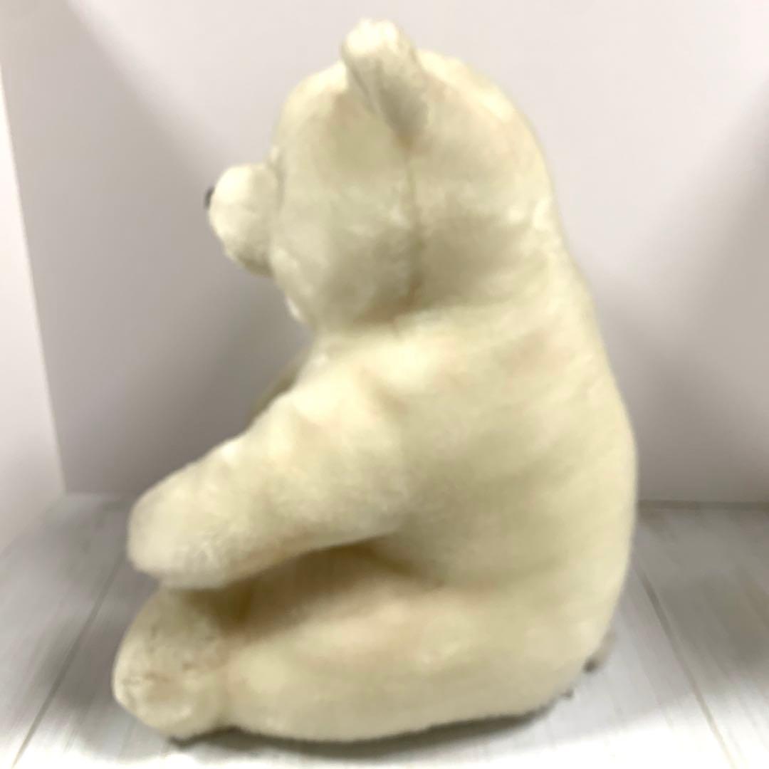 NK☆ レトロ　白くま　ベア　ぬいぐるみ