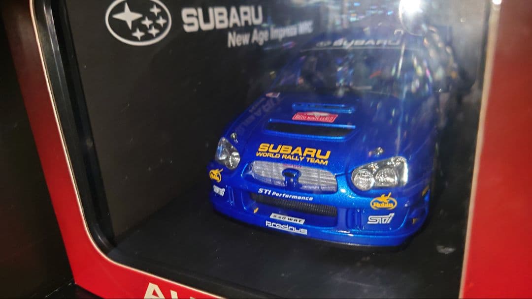 autoart 1/18 スバル インプレッサ WRC #7 モンテカルロ