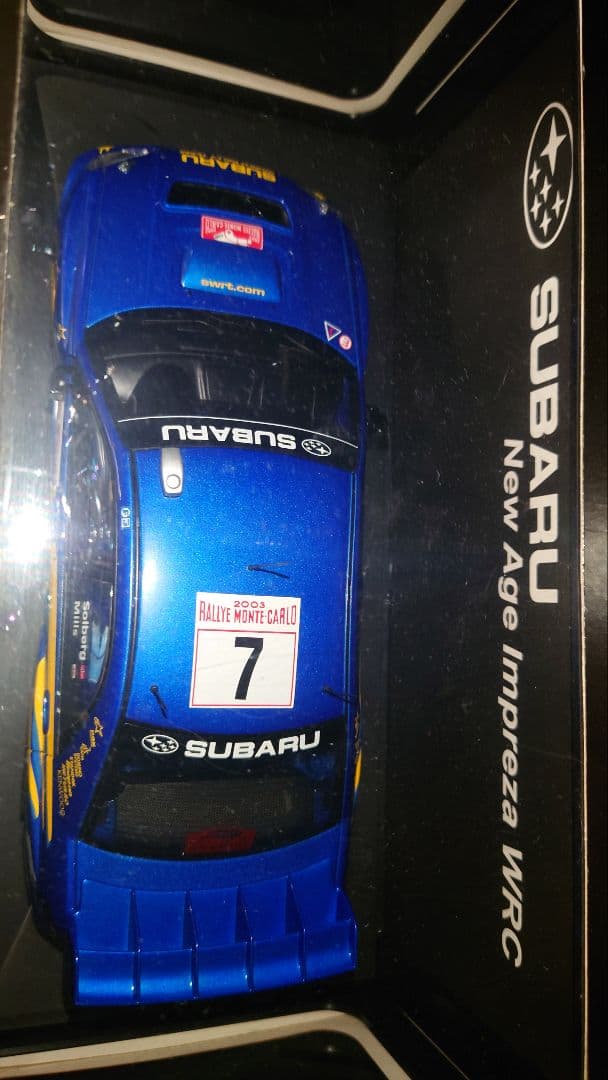 autoart 1/18 スバル インプレッサ WRC #7 モンテカルロ