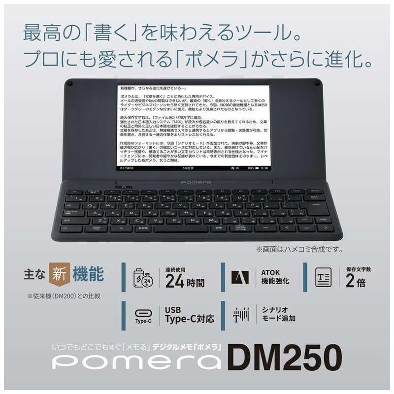 キングジム　デジタルメモ　ポメラDM250