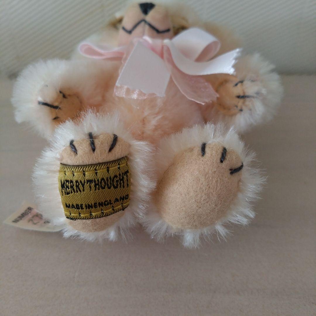 メリーソート社チーキードリームランドピンクベージュのぬいぐるみ
