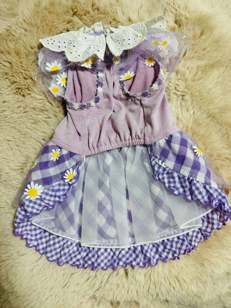 きゃんナナ 犬服 Can Nanaワンピース Mサイズヘアピンセット