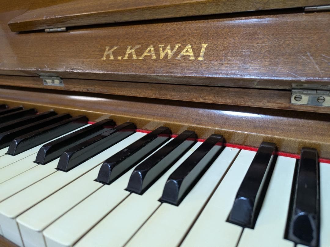 K.KAWAI アップライトピアノ 64鍵 木製