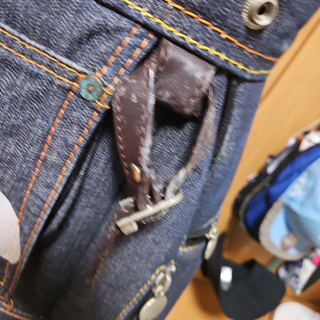 EVISU ゴルフバッグ デニムキャディバッグ