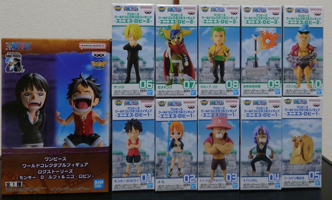 ワンピース　ワーコレ　ログストーリーズ他　計43体セット