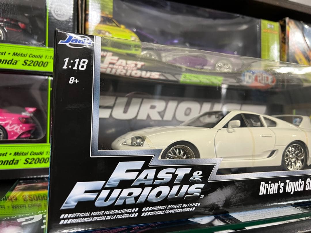 ミニカー JADA FAST&FURIOUS Brian's TOYOTA SUPRA