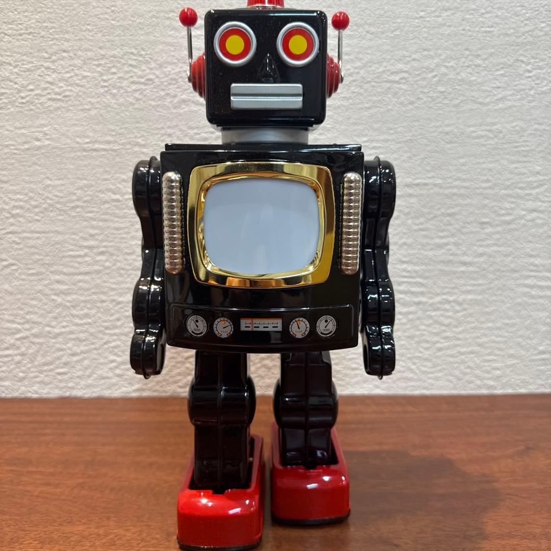 メタルハウス テレビロボット ブリキ