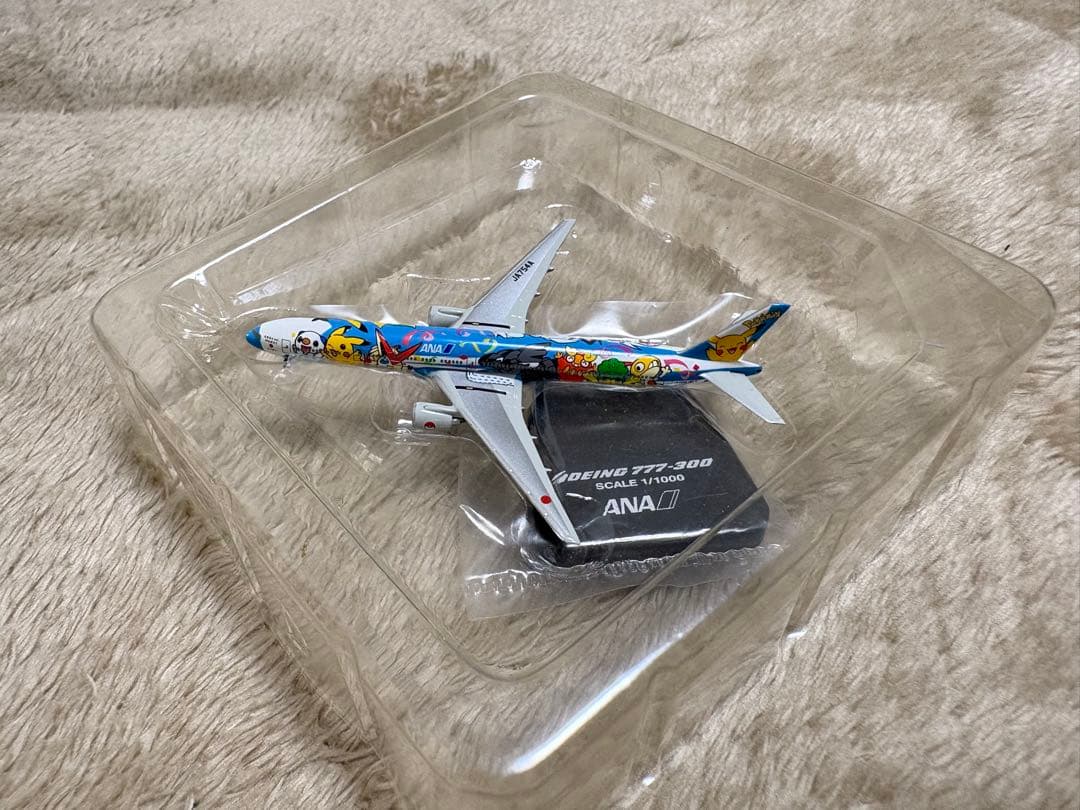 ポケモンジェット　PEACE JET ANA B777-300 1/1000模型