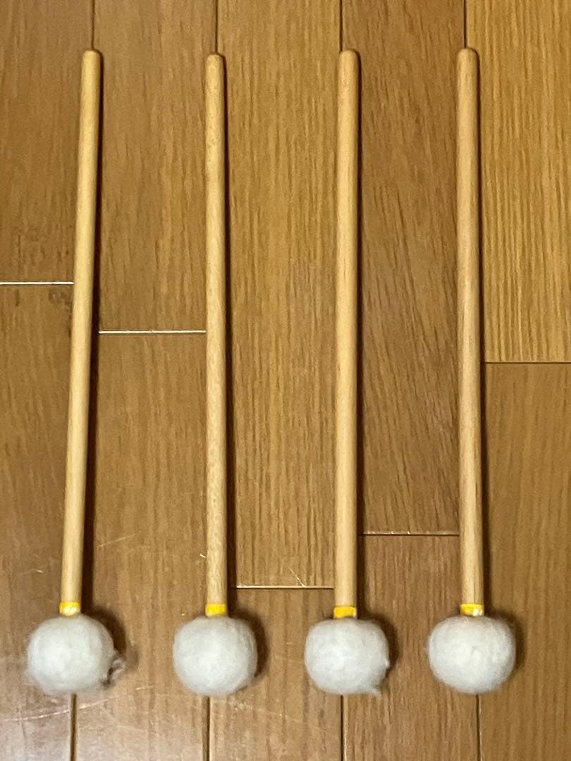 【マジック書込有】ティンパニマレット5組 PLAY WOODプレイウッド