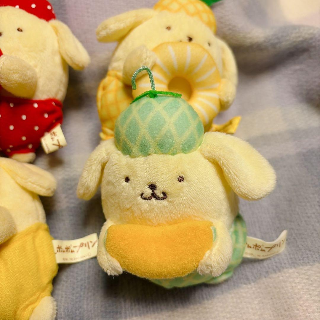 ポムポムプリン　マスコット　フルーツ　まとめ